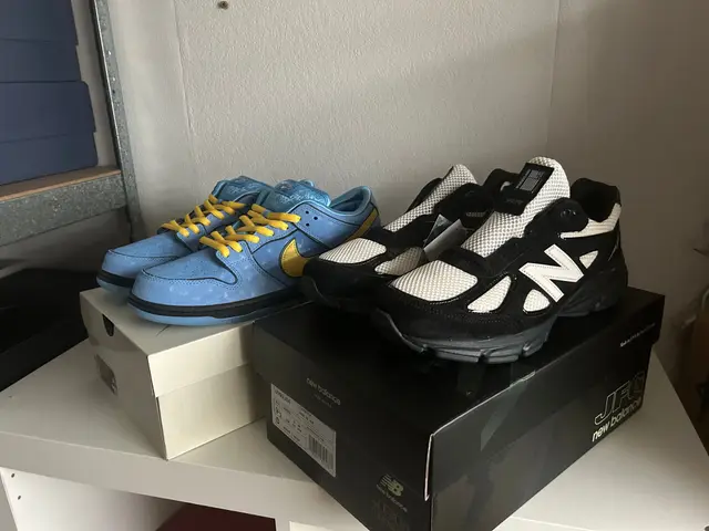 Powerpuff Dunk and a New Balance collab on their boxes